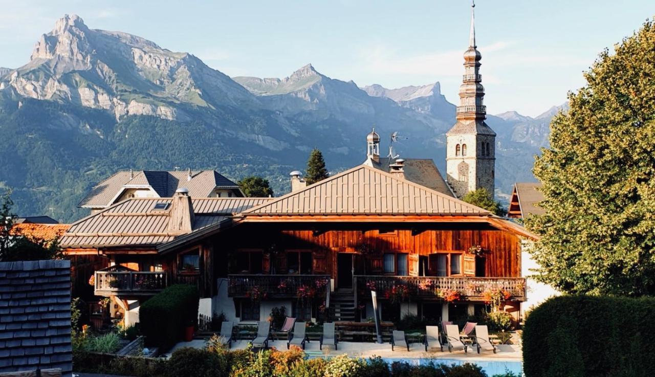 Le Coin Savoyard Hotel Combloux Bagian luar foto